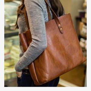COPY - Whipping post leather tote